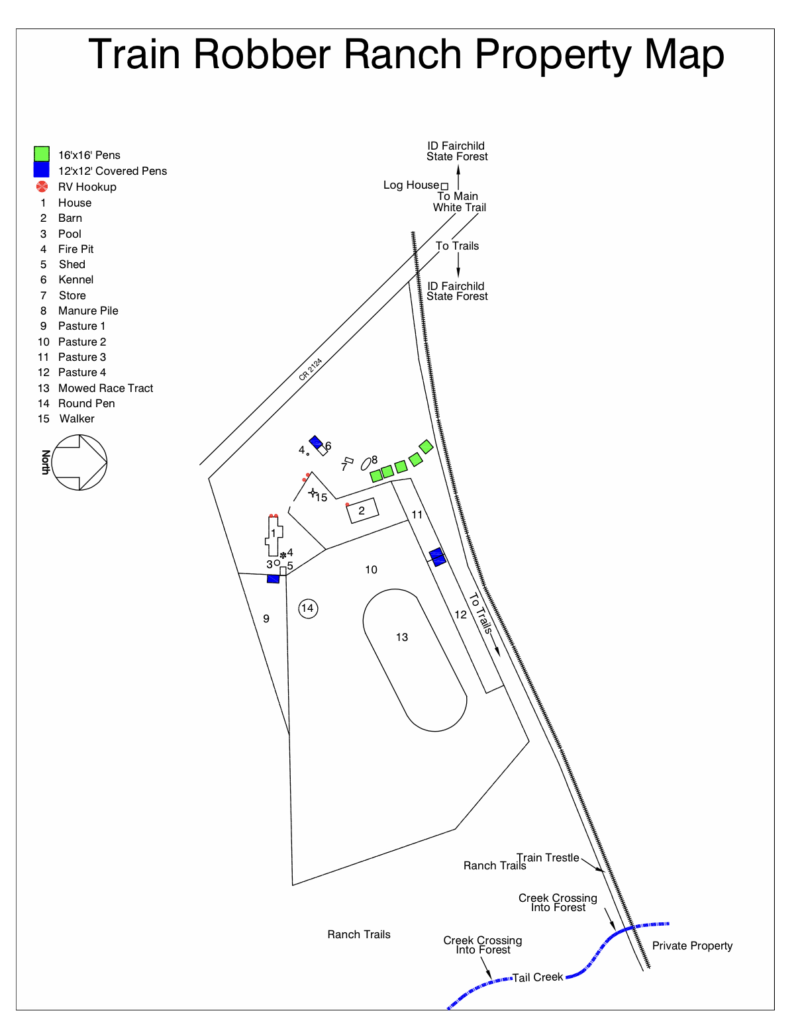Robsen Ranch Map Maps to Train Robber Ranch – Train Robber Ranch